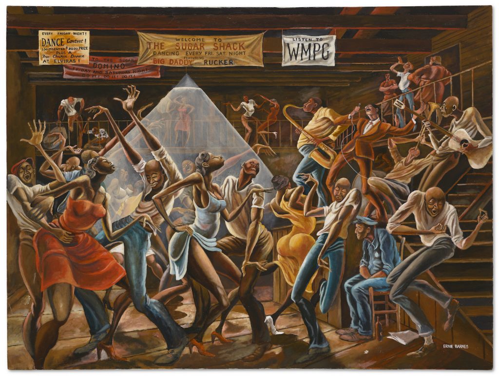 Ernie Barnes Stole the Show at Christie’s With His 15.3 Million